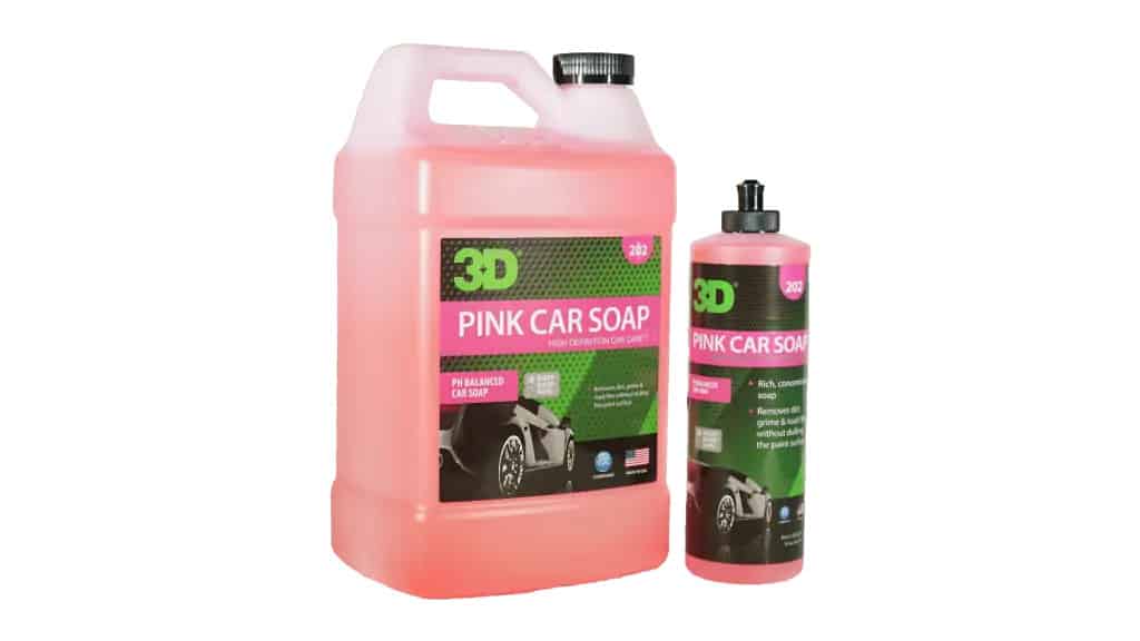 3D Pink Car Soap -detailing world memphis